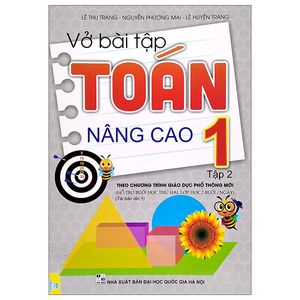 vở bài tập toán nâng cao 1 - tập 2 (biên soạn theo chương trình giao dục phổ thông mới)