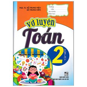 vở luyện toán 2 - tập 1