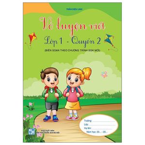 vở luyện viết lớp 1 - quyển 2 (cánh diều)