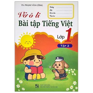 vở ô li bài tập tiếng việt 1 - tập 2