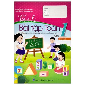 vở ô li bài tập toán 1 - quyển 2