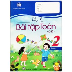 vở ô li bài tập toán - cd - lớp 2 quyển 1