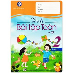 vở ô li bài tập toán - cd - lớp 2 quyển 2