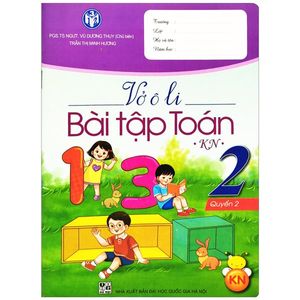 vở ô li bài tập toán - kn - lớp 2 quyển 2