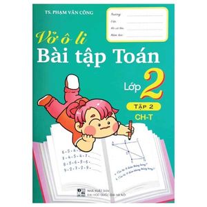 vở ô li bài tập toán lớp 2 - tập 2