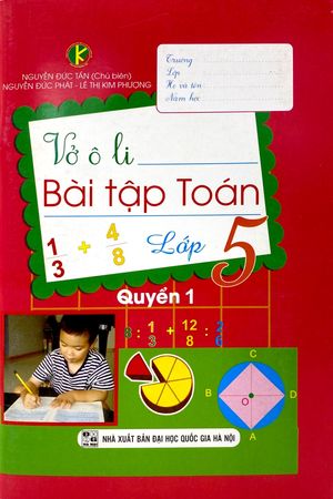 vở ô li bài tập toán lớp 5 - quyển 1