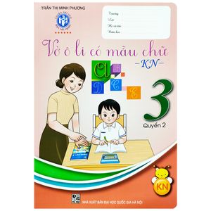 vở ô li có mẫu chữ 3 - tập 2 (kết nối - 2022)