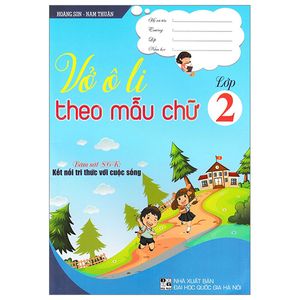 vở ô li theo mẫu chữ 2 (bám sát sgk kết nối tri thức với cuộc sống)