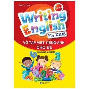 vở tập viết tiếng anh cho bé - tập 8