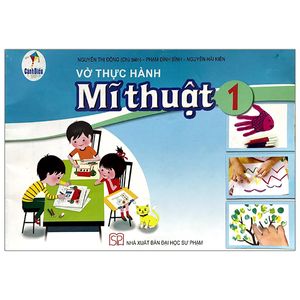 vở thực hành mĩ thuật 1 (cánh diều) (2023)