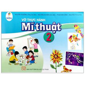 vở thực hành mĩ thuật 2 (cánh diều) (2023)