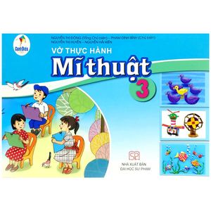 vở thực hành mĩ thuật 3 (cánh diều) (2023)