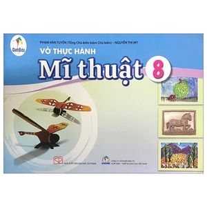 vở thực hành mĩ thuật 8 (cánh diều) (2023)