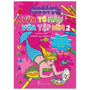 vừa tô màu - vừa tập đếm 02