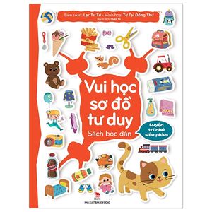 vui học sơ đồ tư duy: sách bóc dán - luyện trí nhớ siêu phàm