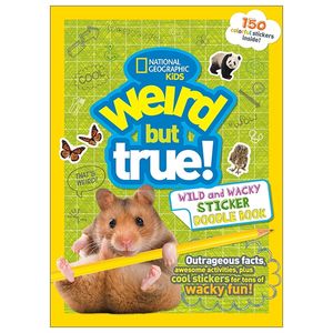 weird but true! 4:  wild and wacky sticker doodle book