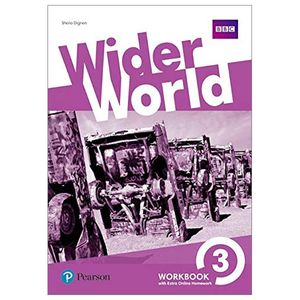 wider world 3 workbook with extra online homework pack