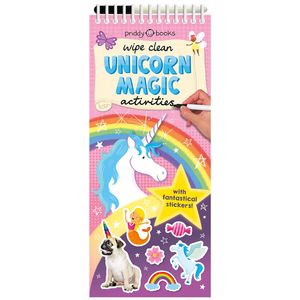 wipe clean activities: unicorn magic