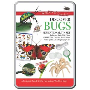 wonders of learning: discover bugs educational tin set