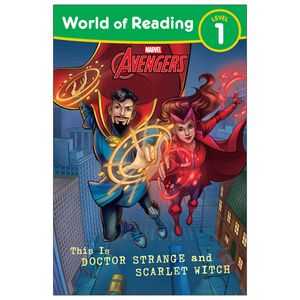 world of reading level 1: this is doctor strange and scarlet witch