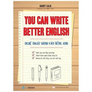 you can write better english - nghệ thuật hành văn tiếng anh