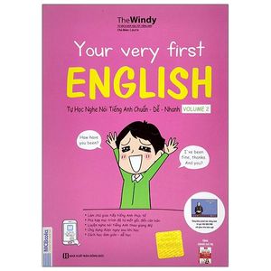 your very first english - tự học nghe nói tiếng anh chuẩn dễ nhanh tập 2 (tái bản)